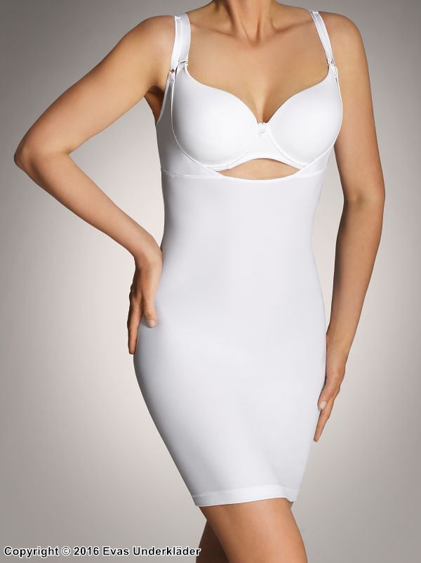 Shapewear / formende Unterkleid und mit offener Brust, Korrektur von Bauch, Taille und Po